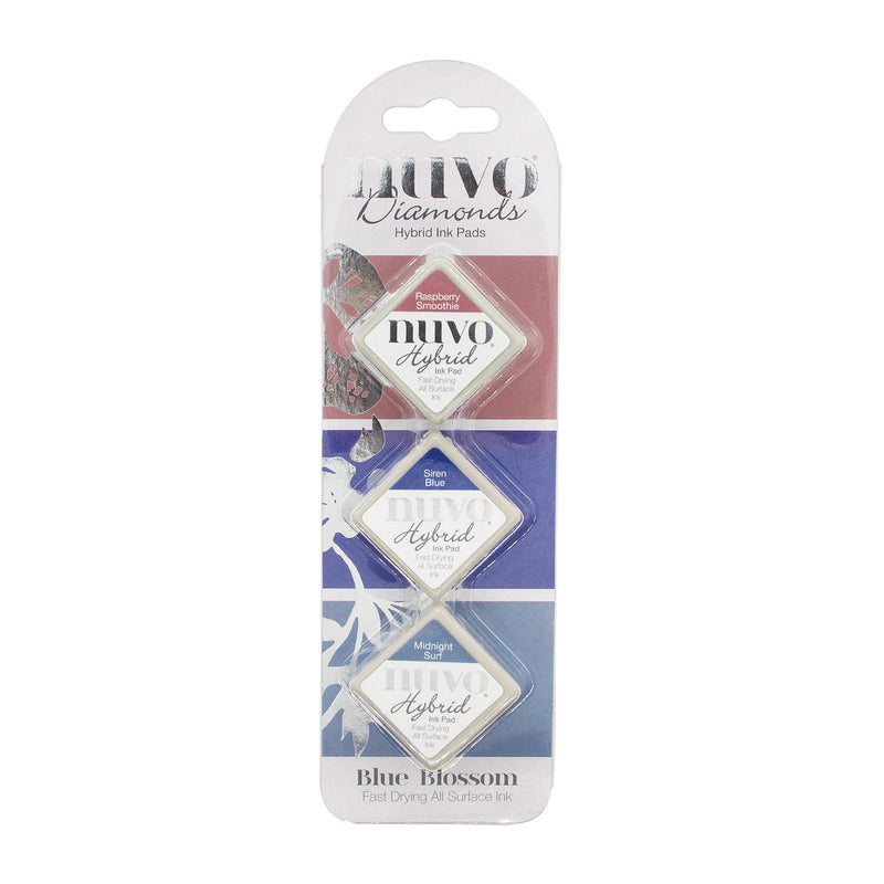 Blue Blossom | Nuvo Diamond Hybrid Ink Pads 3/Pkg