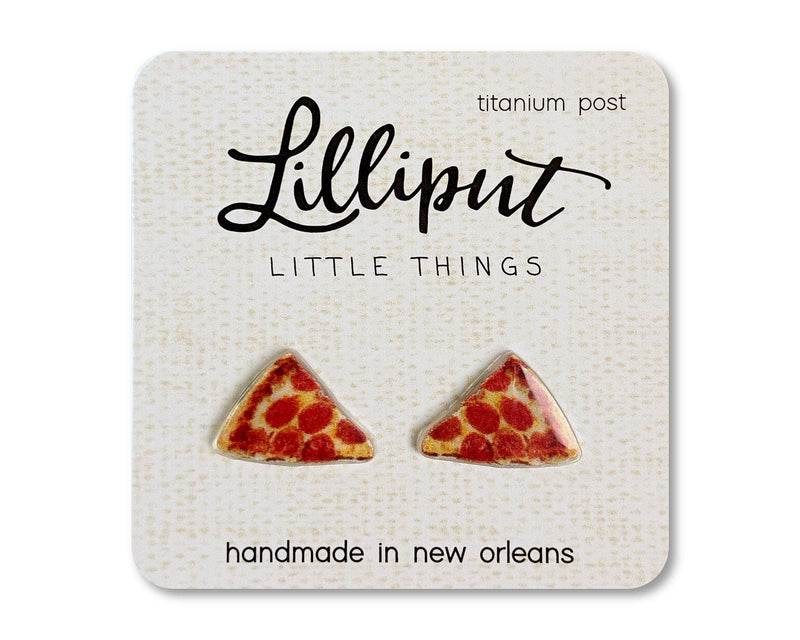 Pizza | Earrings | Lilliput Little Things