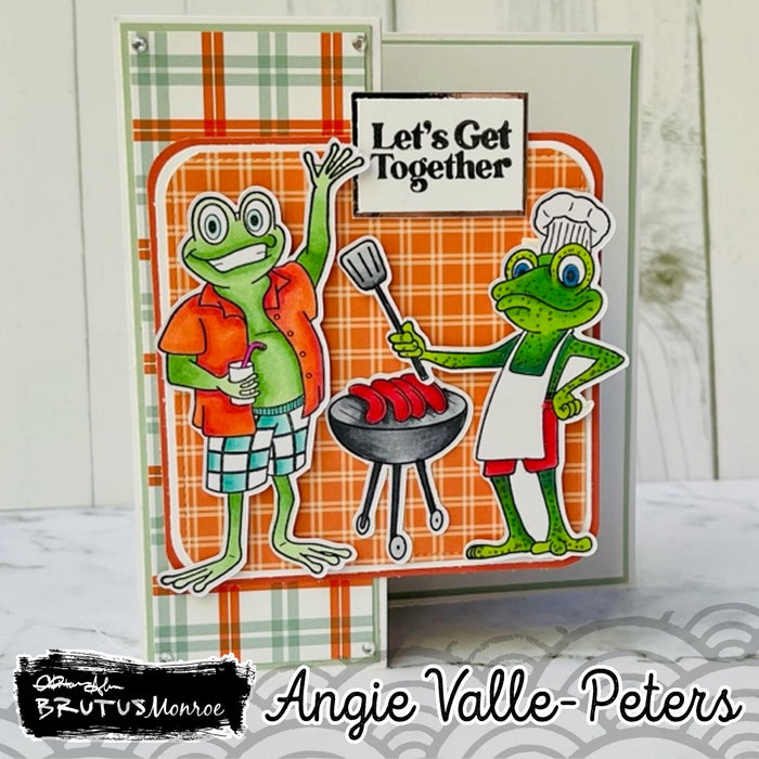 Froggy Fun 6x8 Stamp Set