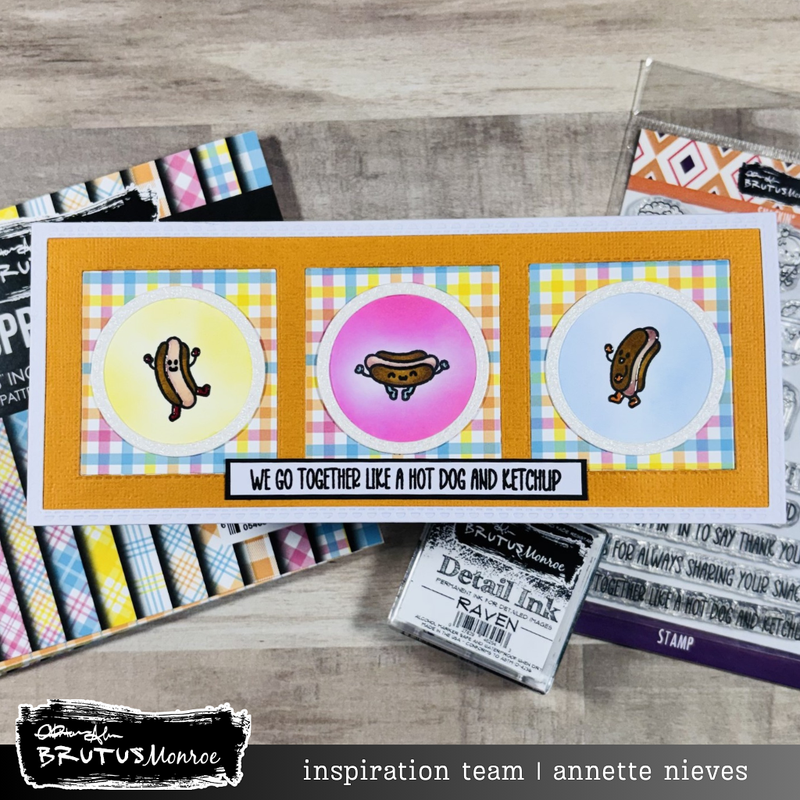 Snackin' | 4x6 Stamp Set