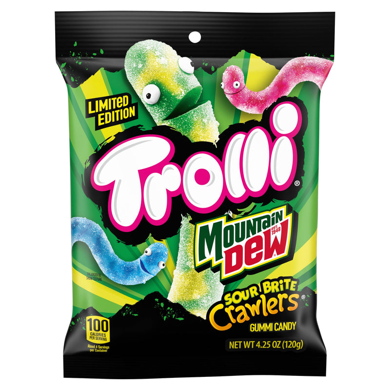 Trolli Sour Mountain Dew Crawlers 4.25oz