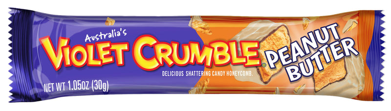 Violet Crumble Peanut Butter Bar