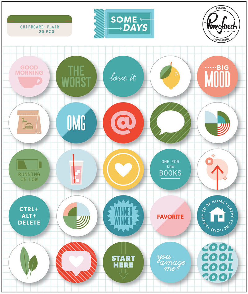 Some Days | Chipboard Flair