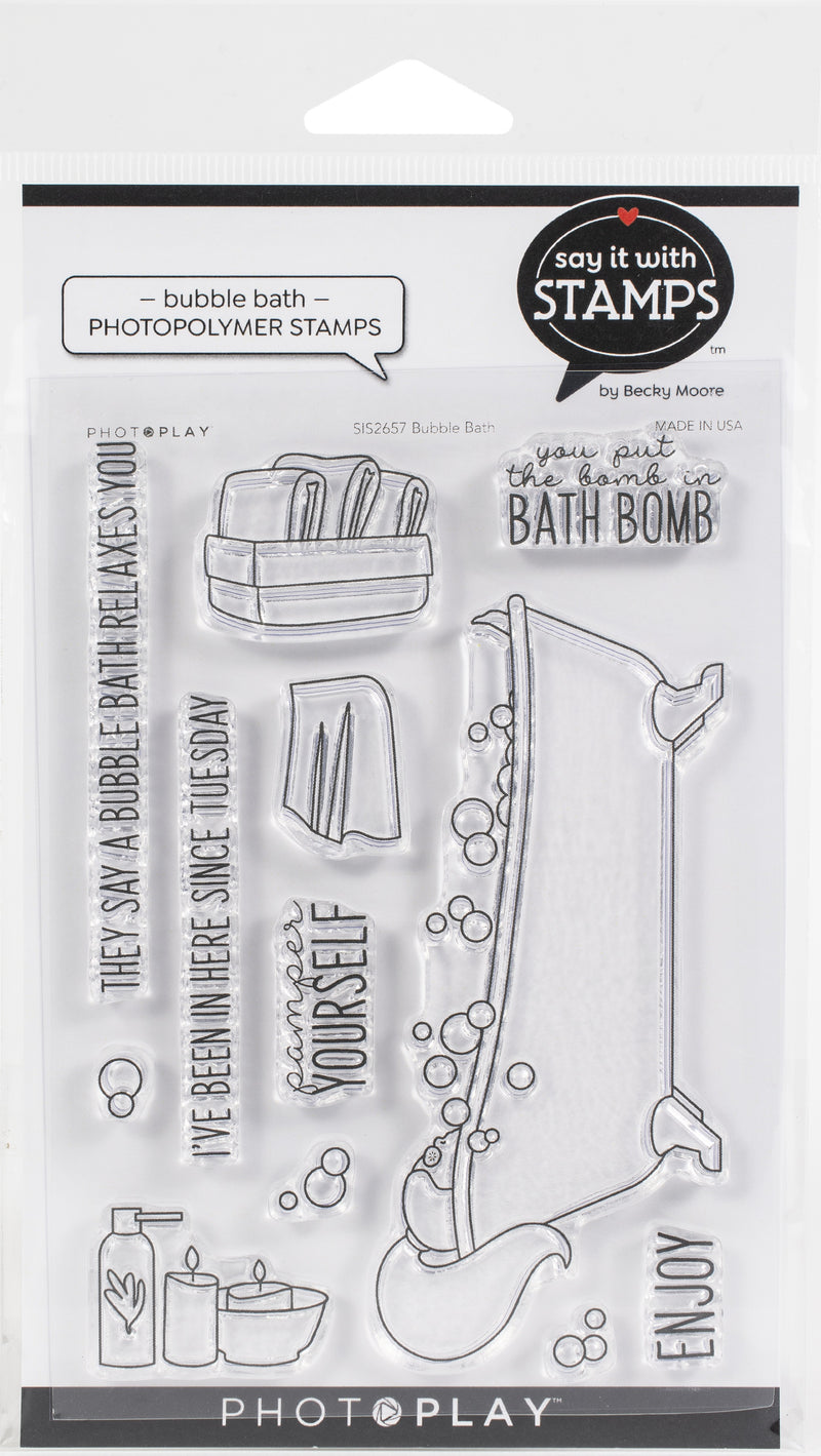 Bubble Bath | Say It With Stamps