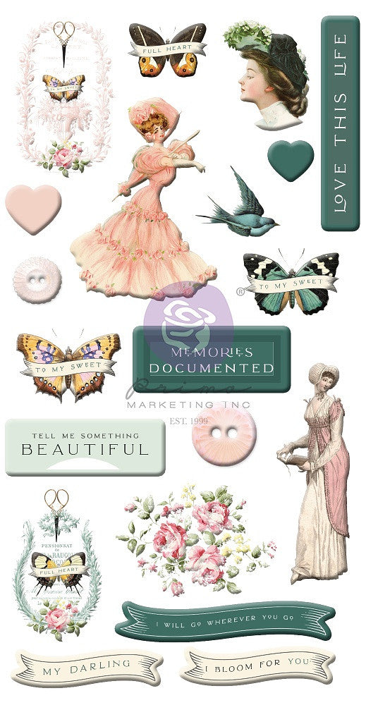 My Sweet By Frank Garcia | Puffy Stickers 20/Pkg