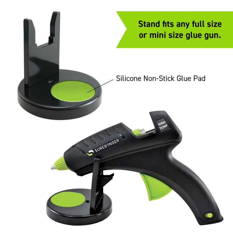 Universal Glue Gun Stand with Non-Stick Glue Gun Pad