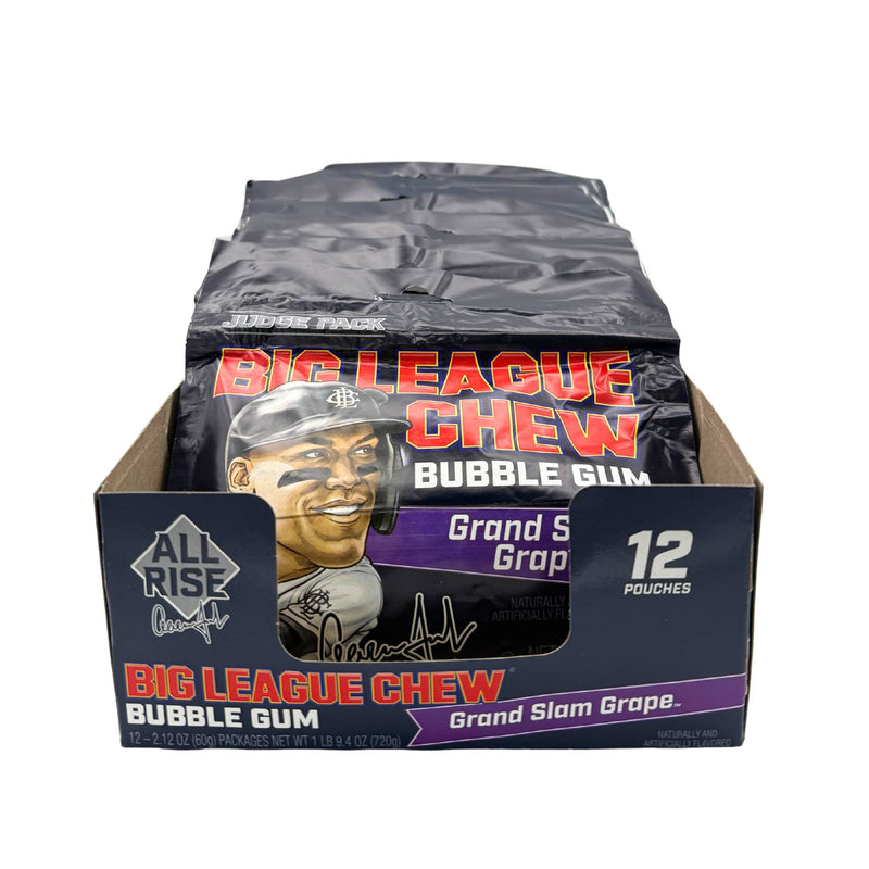 Big League Chew Grand Slam Grape/Aaron Judge