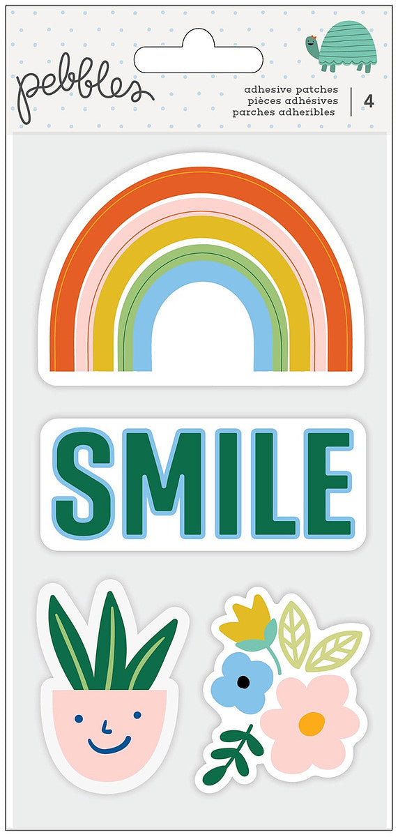 Kid At Heart | Adhesive Embroidered Patches 4/Pkg