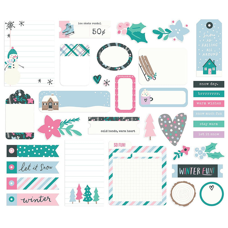 Feelin' Frosty | Bits & Pieces Die-Cuts 35/Pkg-Journal