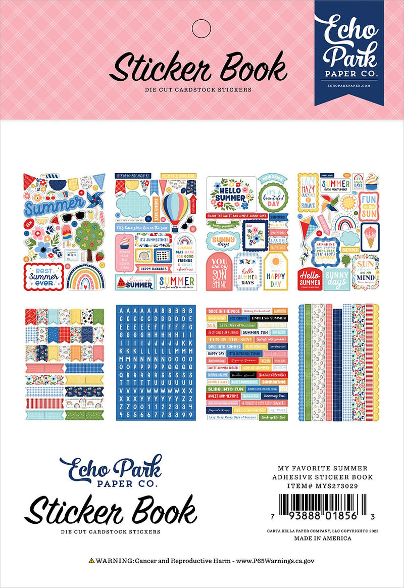 My Favorite Summer | Sticker Book