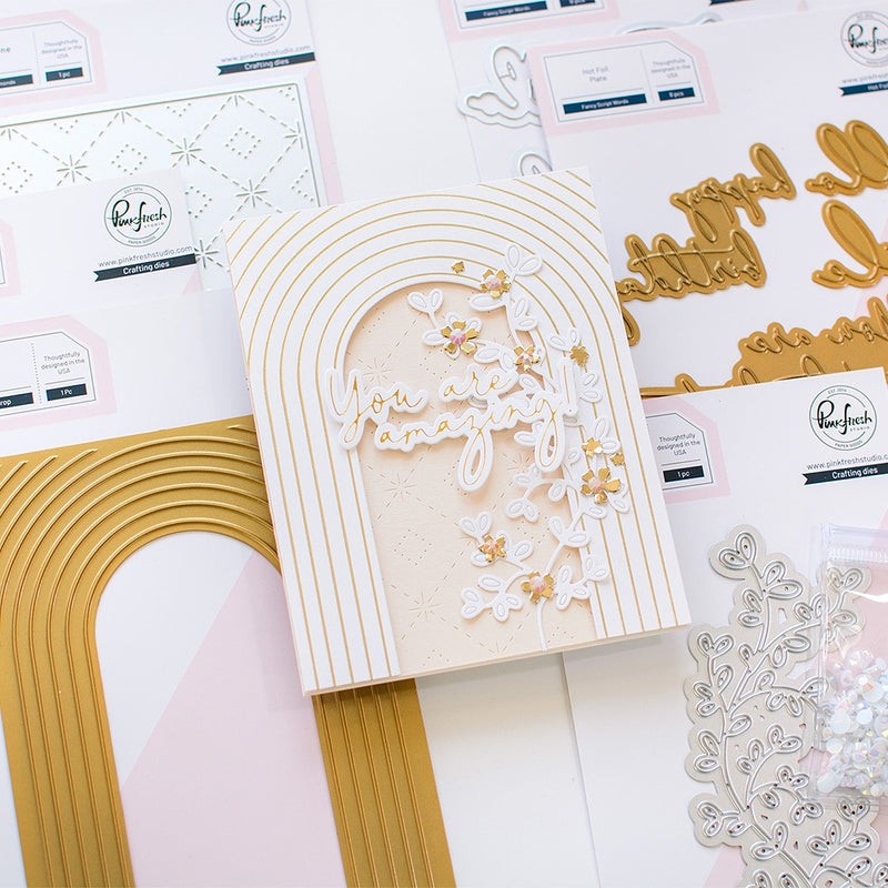 Arch Backdrop | Hot Foil Plate