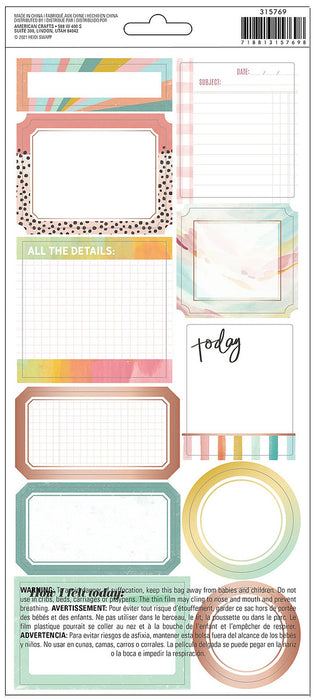 Sun Chaser | Cardstock Stickers 49/Pkg