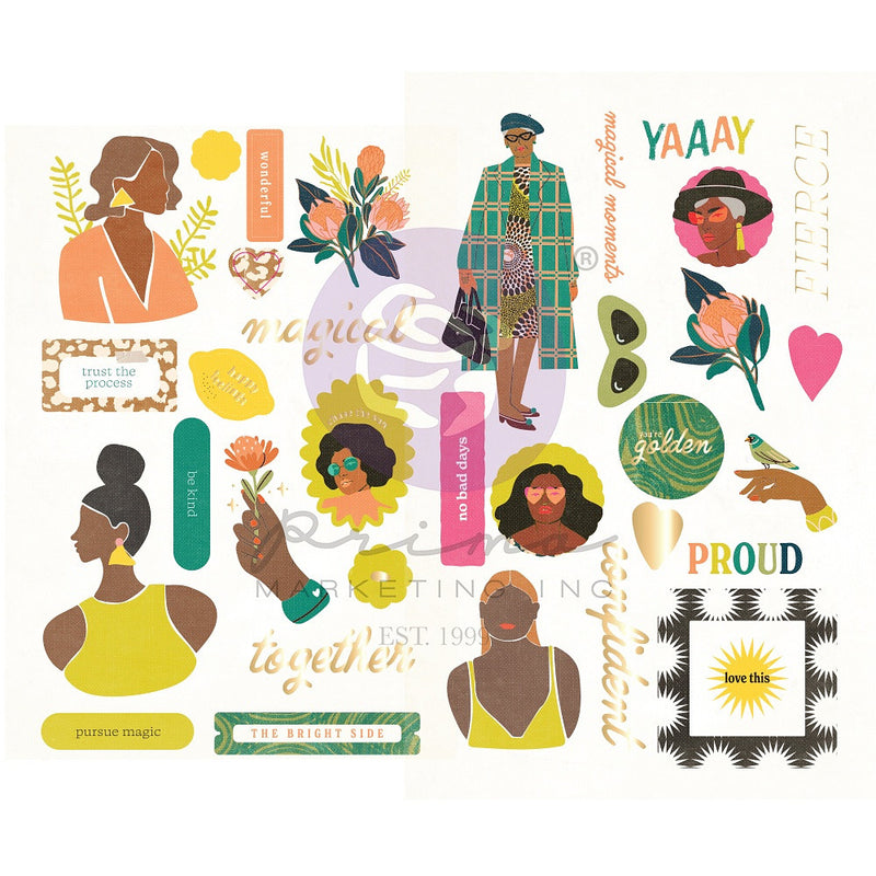 Majestic | Chipboard Stickers 34/Pkg