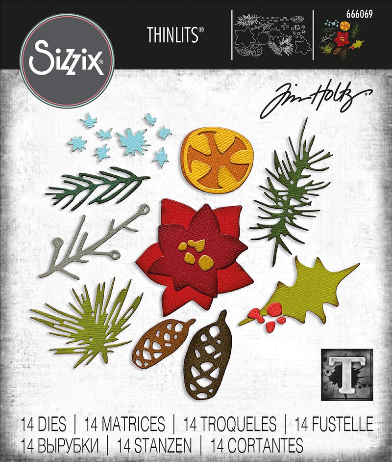 Modern Festive | Thinlits Dies | Tim Holtz Sizzix