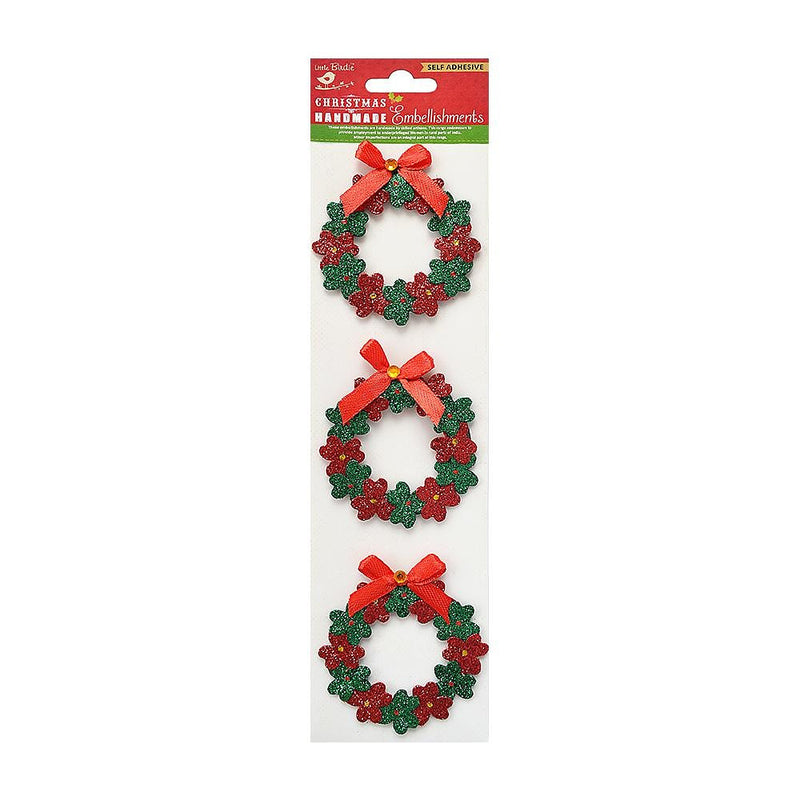 Wreath | Christmas Wreath 3/Pkg