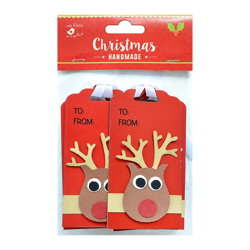 Reindeer | Christmas Gift Tag 10/Pkg
