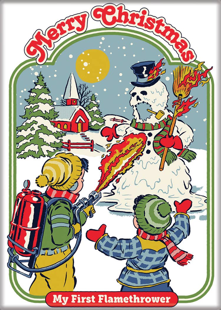 Ata-Boy - Steven Rhodes My First Flamethrower Magnet