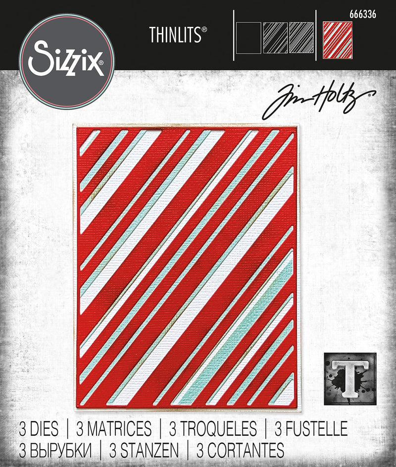 Layered Stripes | Thinlits Dies | Tim Holtz Sizzix
