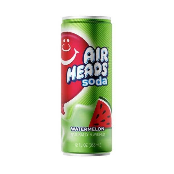 Airheads Soda - Watermelon, 12oz can
