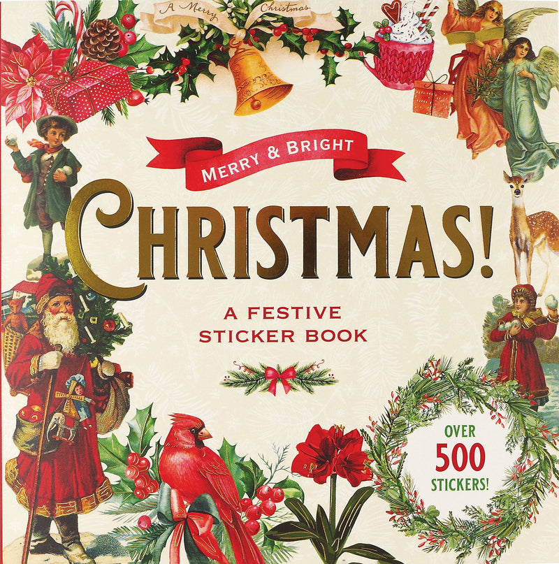 Merry & Bright Christmas!  | Sticker Book  | Peter Pauper Press