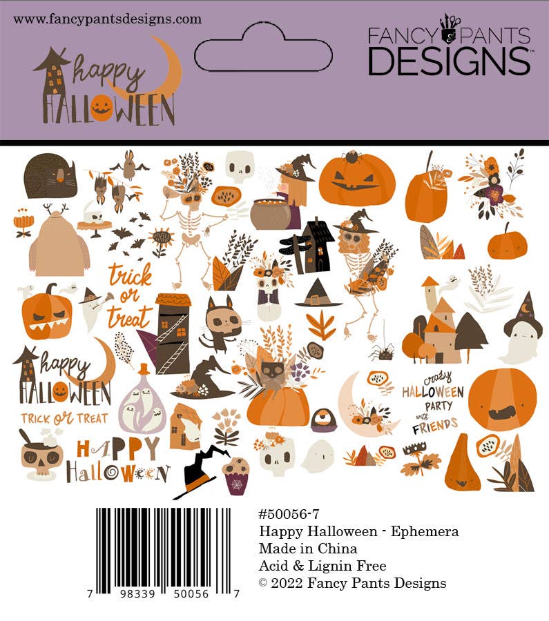 Happy Halloween  | Ephemera | Fancy Pants Designs