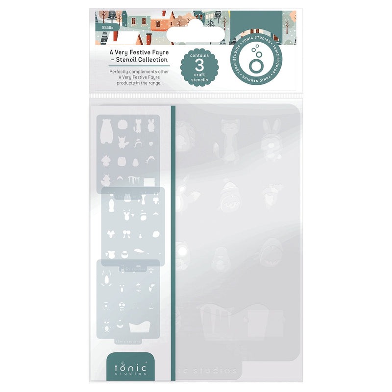 A Very Festive Fayre Stencil Collection