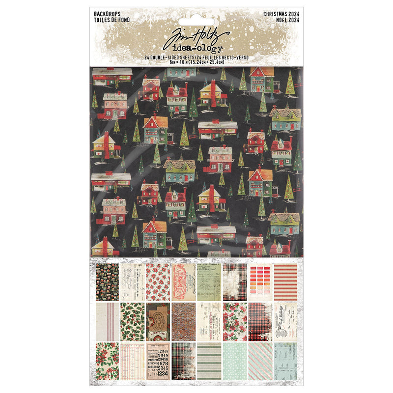 Backdrops | Tim Holtz Idea-ology
