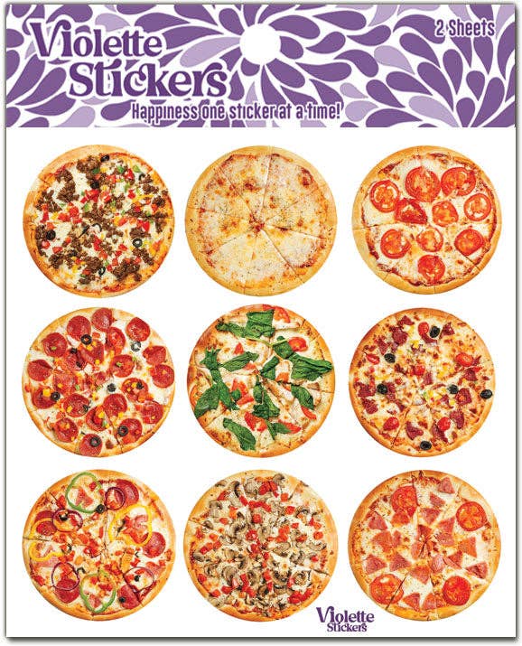 Whole Pizza | Stickers K295 | Violette Stickers