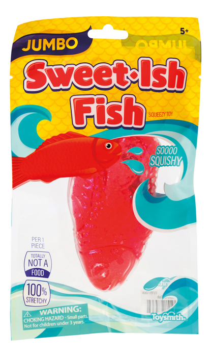 Jumbo Sweet-Ish Fish Non-Edible Squeezy Toy