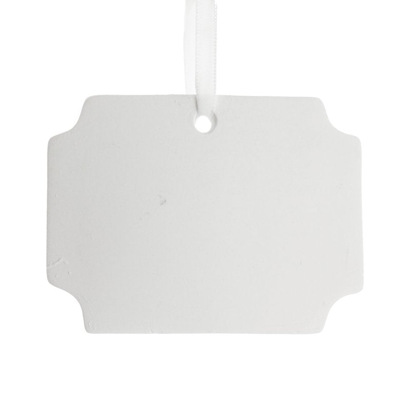 Plaque | Plaster DIY Ornament