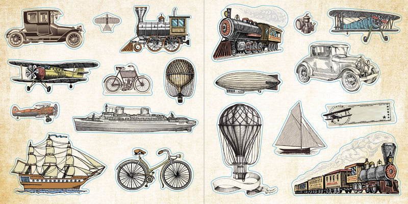 Loads of Ephemera! | Sticker Book  | Peter Pauper Press