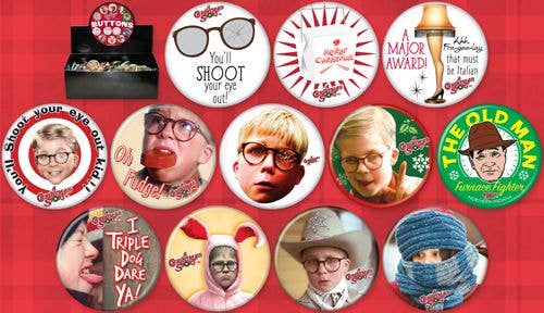 A Christmas Story Buttons/Pins