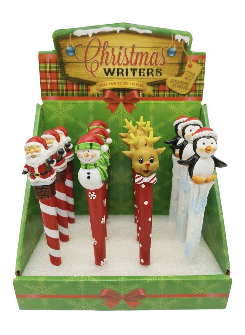 Christmas Polystone Pen
