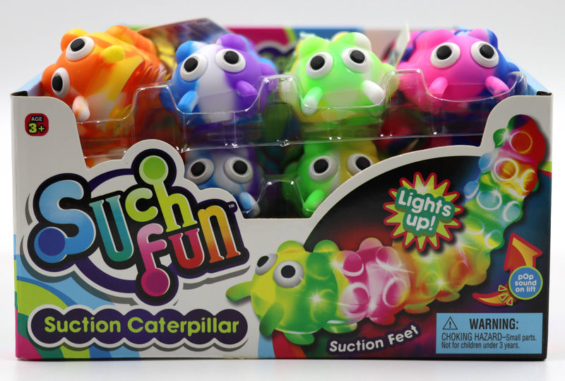 Such Fun Light Up Suction Caterpillar