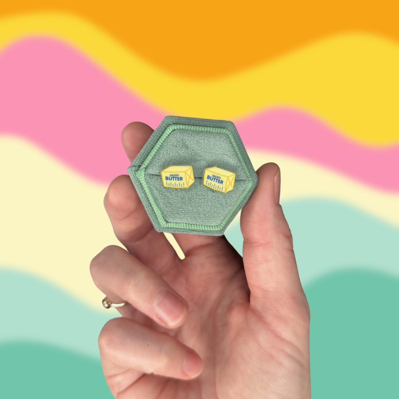 Butter  | Earrings | Lilliput Little Things