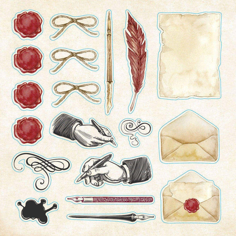 Bibliophilia Ephemera | Sticker Book  | Peter Pauper Press