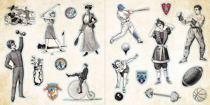 Loads of Ephemera! | Sticker Book  | Peter Pauper Press