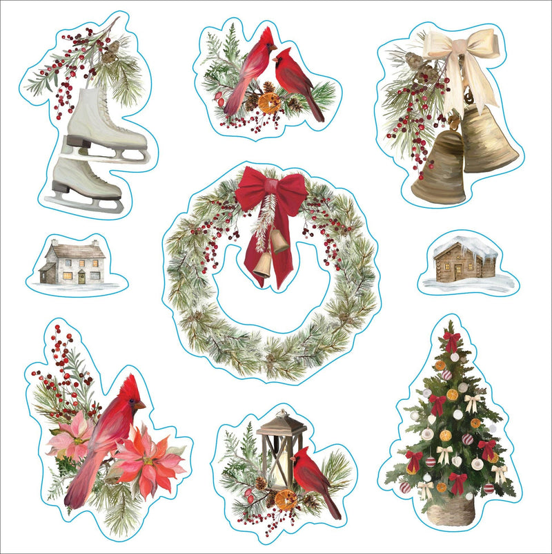Merry & Bright Christmas!  | Sticker Book  | Peter Pauper Press