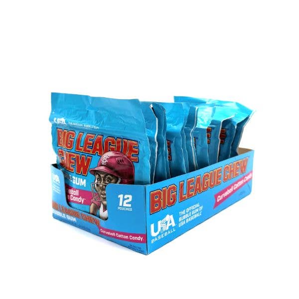 Big League Chew Curve Ball Cotton Candy Gum