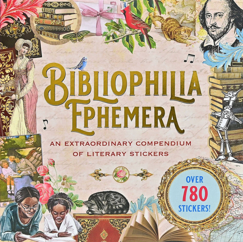 Bibliophilia Ephemera | Sticker Book  | Peter Pauper Press