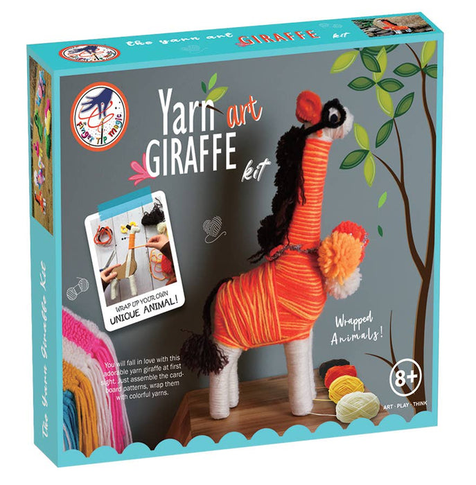 DIY Yarn Animal Art Kit-Giraffe