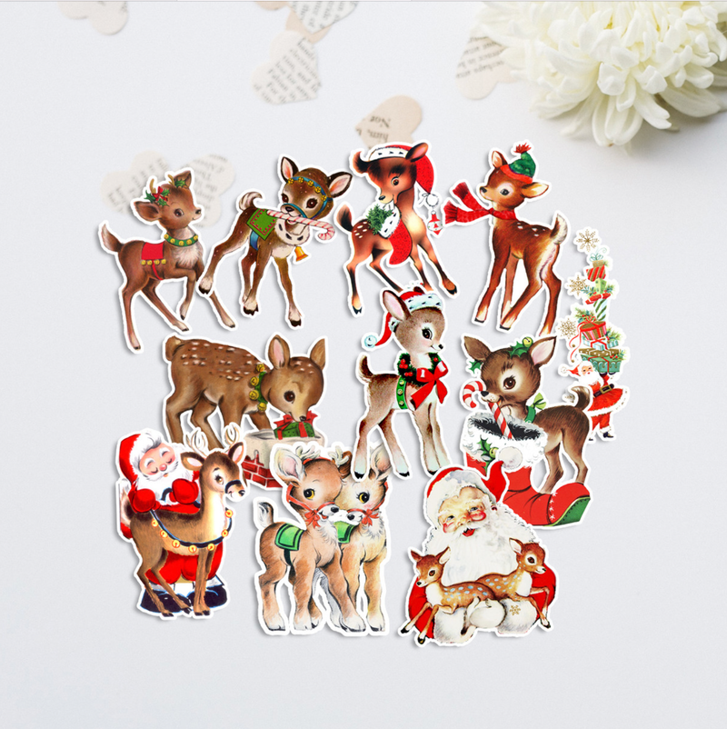 Vintage Dasher Reindeer | Ephemera