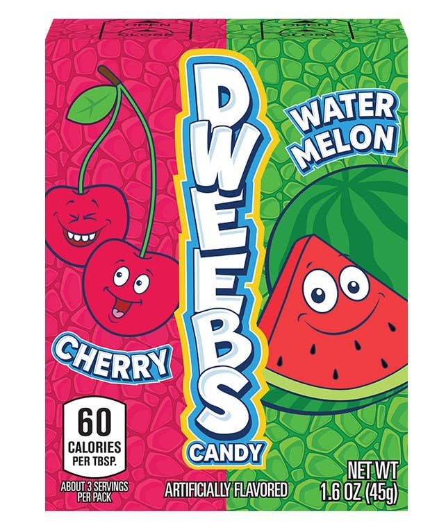 Dweebs Candy Cherry & Watermelon 1.6oz