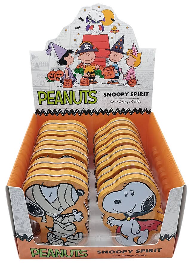 Peanuts Snoopy Spirit Set Candy Tins