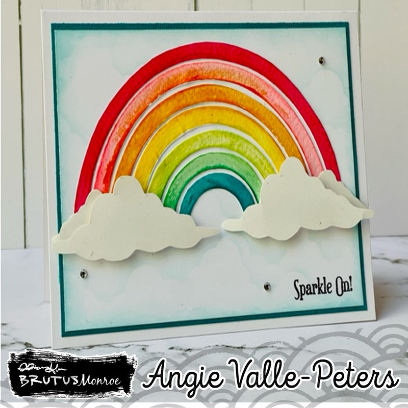 Chasing Rainbows | Mixed Media Stencil