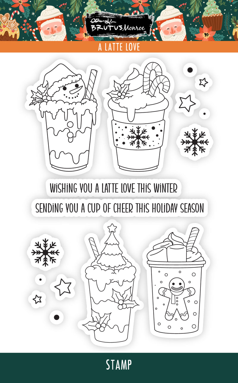 A Latte Love | 4x6 Stamp Set