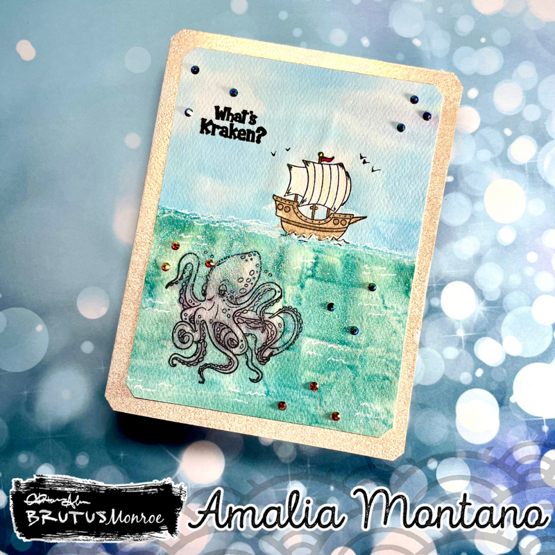 What's Kraken | 3x4 Stamp