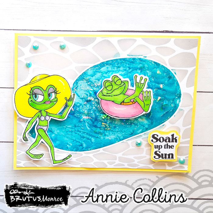 Froggy Fun 6x8 Stamp Set
