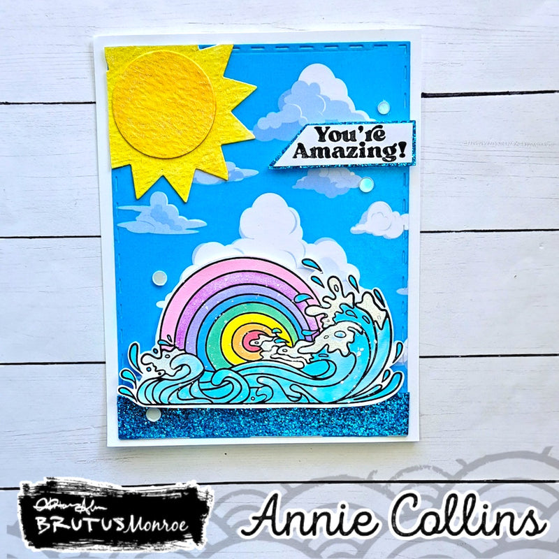 Rainbow Splash | Stamp & Die Bundle
