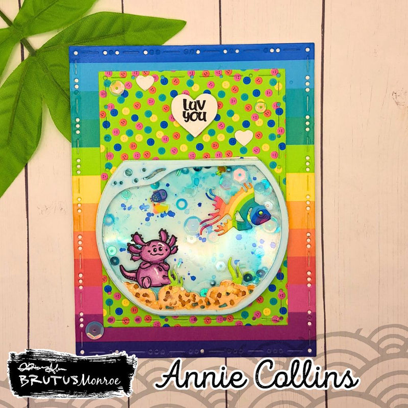 Axolotls | 2x3 Stamp